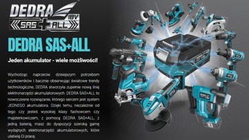 Odkurzacz akumulatorowy bezszczotkowy SAS+ DED7175