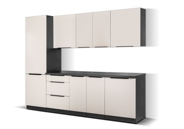 Кухонная мебель со столешницей, кухня DECO - ДЕНВЕР, 260 см