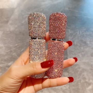 Винтажный парфюмерный спрей 10 мл, пустой мини-запечатанный, белый + розовый