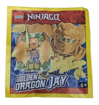 LEGO Ninjago Minifigure Polybag - Golden Dragon Jay #892302