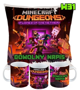 НАБОР КРУЖКИ ПОДУШКА ДЛЯ MINECRAFT CREEPER PLAYER ПОДАРОК ​​НА ДЕНЬ РОЖДЕНИЯ