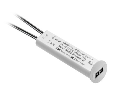 Włącznik bezdotykowy uniwersalny (3w1), 12V DC, ze ściemniaczem, GTV
