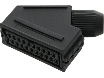 Gniazdo SCART na kabel (EURO)