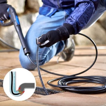 WĄŻ CZYSZCZĄCY MYJKI WYSOKOCIŚNIENIOWEJ, ADAPTERY DO MYJKI CIŚNIENIOWEJ