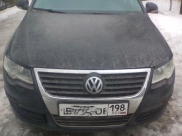 VOLKSWAGEN PASSAT B6 БРОВИ //ABS/ЧЕРНЫЕ БРОВИ