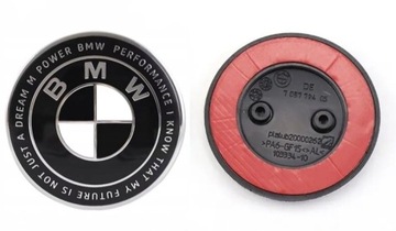 Emblemat 50Y CZARNY BMW 82mm F10 F11 TUNING E87 E81 F07 51147057794