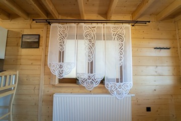 Firany gotowe panel żakard FIRANKA panel żakardowy klasyczny 160x60 EWA