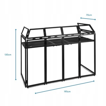 Стенд для диджея с экраном Vonyx PRO 2м.