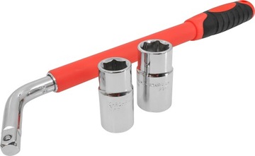 УСИЛЕННЫЙ КОЛЕСНЫЙ КЛЮЧ 1/2 ТЕЛЕСКОПИЧЕСКИЙ ВЫДВИЖНОЙ ТРУБНЫЙ КЛЮЧ 17 19 21 23 ТРУБНЫЙ КЛЮЧ