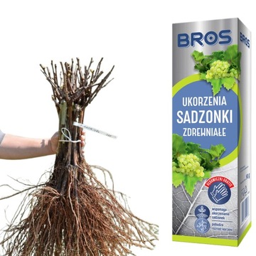 BROS ROOTS WOODEN SETTINGS АГЕНТ ДЛЯ КОРЕНЕНИЯ, СТИМУЛИРУЮЩИЙ РОСТ КОРНЕЙ, 50 Г