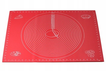 SILIKONOWA STOLNICA MATA DO CIASTA 60*45cm KAMILLE