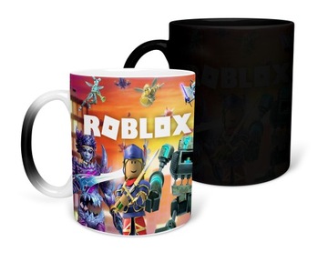 KUBEK MAGICZNY Z NADRUKIEM-PREZENT ROBLOX RÓŻNE WZORY DO WYBORU+ IMIĘ
