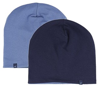 Czapka dwustronna 4F U397 beanie cienka niebieska one size