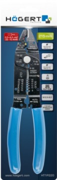 ПЛОСКОГУБЦЫ ДЛЯ ЗАЧИСТКИ ПРОВОДОВ HOGERT HT1P220