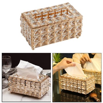 Декоративный держатель из блестящих кристаллов