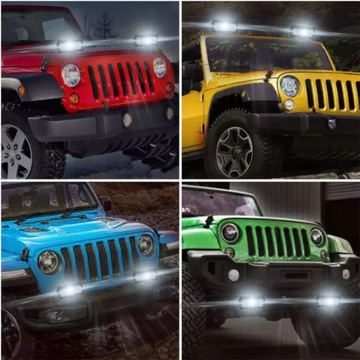 ГАЛОГЕННАЯ СВЕТОДИОДНАЯ РАБОЧАЯ ЛАМПА 120ВТ 12-24В НАБОР ИЗ 2 ШТ.