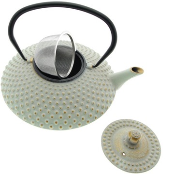 Чайник, чугунный чайник, заварник для чая, 1,25 л.