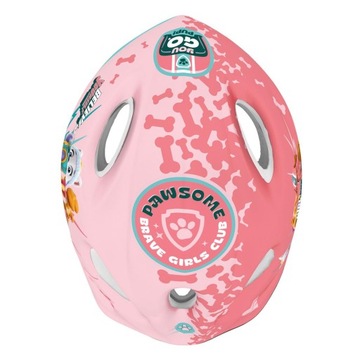 KASK ROWEROWY Dziewczęcy PSI PATROL GIRLS ROZM. M 52-56 +3LATA