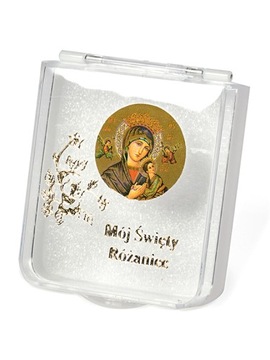 DUŻE PUDEŁKO KOMUNIJNE ETUI NA RÓŻANIEC