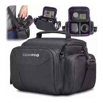 TORBA FOTOGRAFICZNA TORBA NA APARAT FOTOGRAFICZNY OBIEKTYW ETUI PASEK