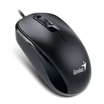 Mysz przewodowa Genius DX-110 Calm Black