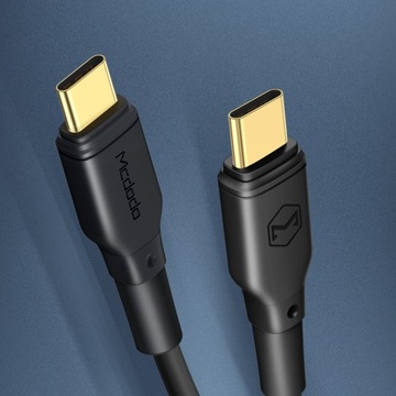 КАБЕЛЬ MCDODO USB-C ДЛЯ БЫСТРОЙ ЗАРЯДКИ ДЛЯ SAMSUNG APPLE USB TYPE C 5A 240W 1M