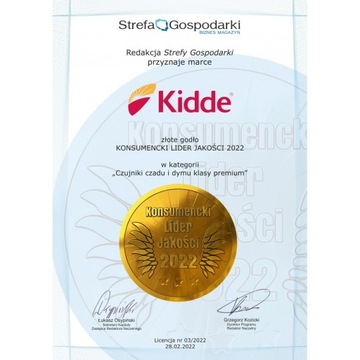 Детектор угарного газа KIDDE K10LLCO - 10 лет