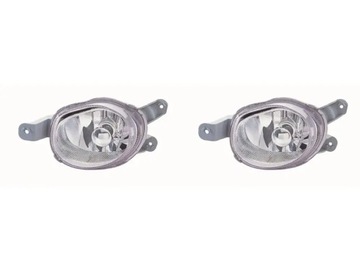 2X SVĚTLA MLHOVKOVÉ HALOGEN ABAKUS L+P DO CHEVROLET AVEO I