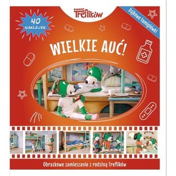 Obrazkowe zamieszanie z rodziną Treflików - Wielkie Auć! - Rodzina Treflikó