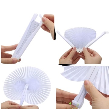 60 свадебных вееров Свадебные вееры Белые закуски для гостей