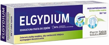 Elgydium pasta edukacyjna barwiąca płytkę nazębną