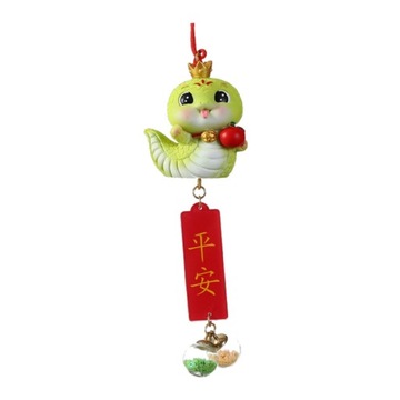 2025 Rok Węża Wiszący Wisiorek, Dekoracja Chińskiego Nowego Roku, Styl D