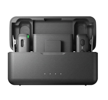 DJI Mic (1 TX + 1 RX + etui z funkcją ładowania), bezprzewodowy mikrofon