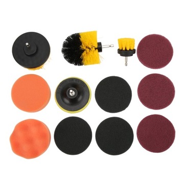 Набор кистей для дрели, 12 шт.