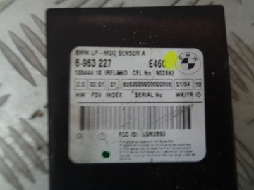 BMW E46 CABRIO 2.0CD MODUL ALARMU INTERIÉR