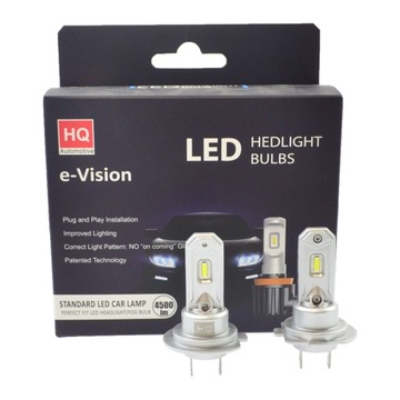 ŻARÓWKI H7 LED 12V 6000K ORYGINALNY ROZMIAR 1:1