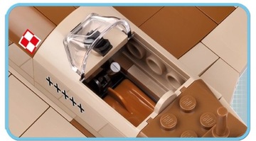 Cobi 5545 блокирует самолет Supermarine Spitfire Dese