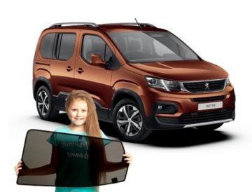 ZASŁONKI NA MAGNESACH PEUGEOT RIFTER OD 2018