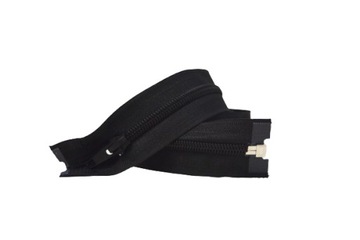 ZAMEK BŁYSKAWICZNY ROZDZIELCZY ŻYŁKOWY 55 cm CZERŃ