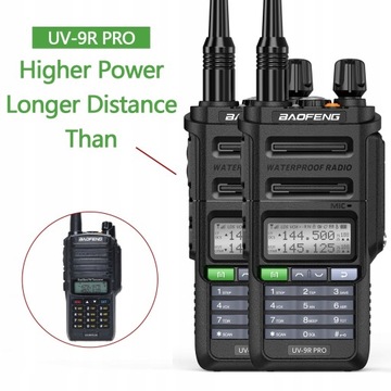 Рация Baofeng UV-9R Pro 10Вт новая IP68