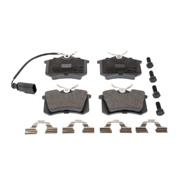 KLOCKI HAMULCOWE tył FORD GALAXY I; SEAT ALHAMBRA; VW SHARAN (7M8 7M9 7M6)