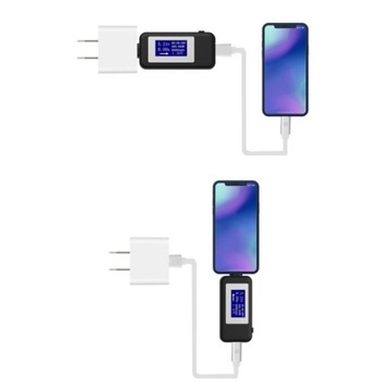 АМПЕРМЕТР ИЗМЕРИТЕЛЬ ТОКА USB-C Тестер Keweisi