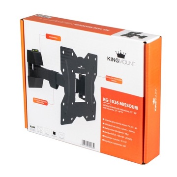 ВРАЩАЮЩЕЕСЯ КРЕПЛЕНИЕ ДЛЯ ТВ С ЖК-ТЕЛЕВИЗОРОМ ПРОЧНАЯ НАСТЕННАЯ ВЕШАЛКА 22-48 ДЮЙМОВ