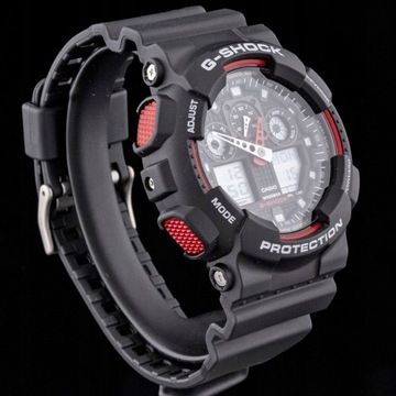Pánske hodinky CASIO G-Shock GA-100-1A4ER [+GRAWER]