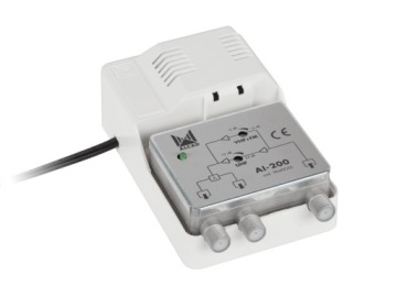 WZMACNIACZ 2TV 24dB ALCAD AI200 DVBT WSZYSTKIE MUX