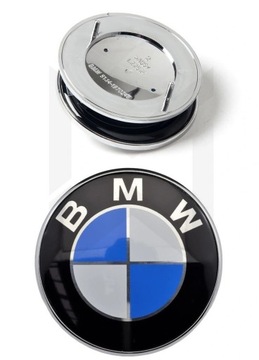 ZNAKY BMW VÍKO KUFRU ZADNÍ 78MM E91 E39 E46 E53 E65 X5