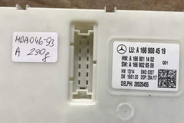 MODUL POHODĚ MERCEDES-BENZ GLE (W166) A1669004519 2.1L DIESEL 150KW 2018