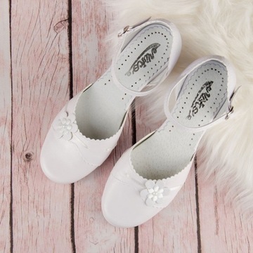 Туфли для причастия для девочек KBD-142 - Размер: 39