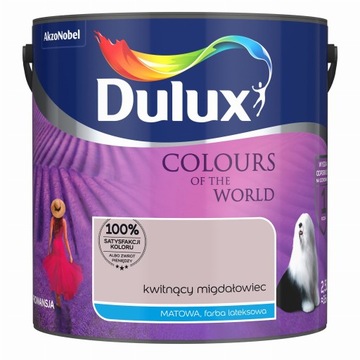 DULUX KOLORY ŚWIATA 2,5L - Kwitnący migdałowiec