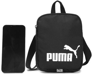 TOREBKA LISTONOSZKA PUMA SASZETKA SPORTOWA CZARNA WODOODPORNA